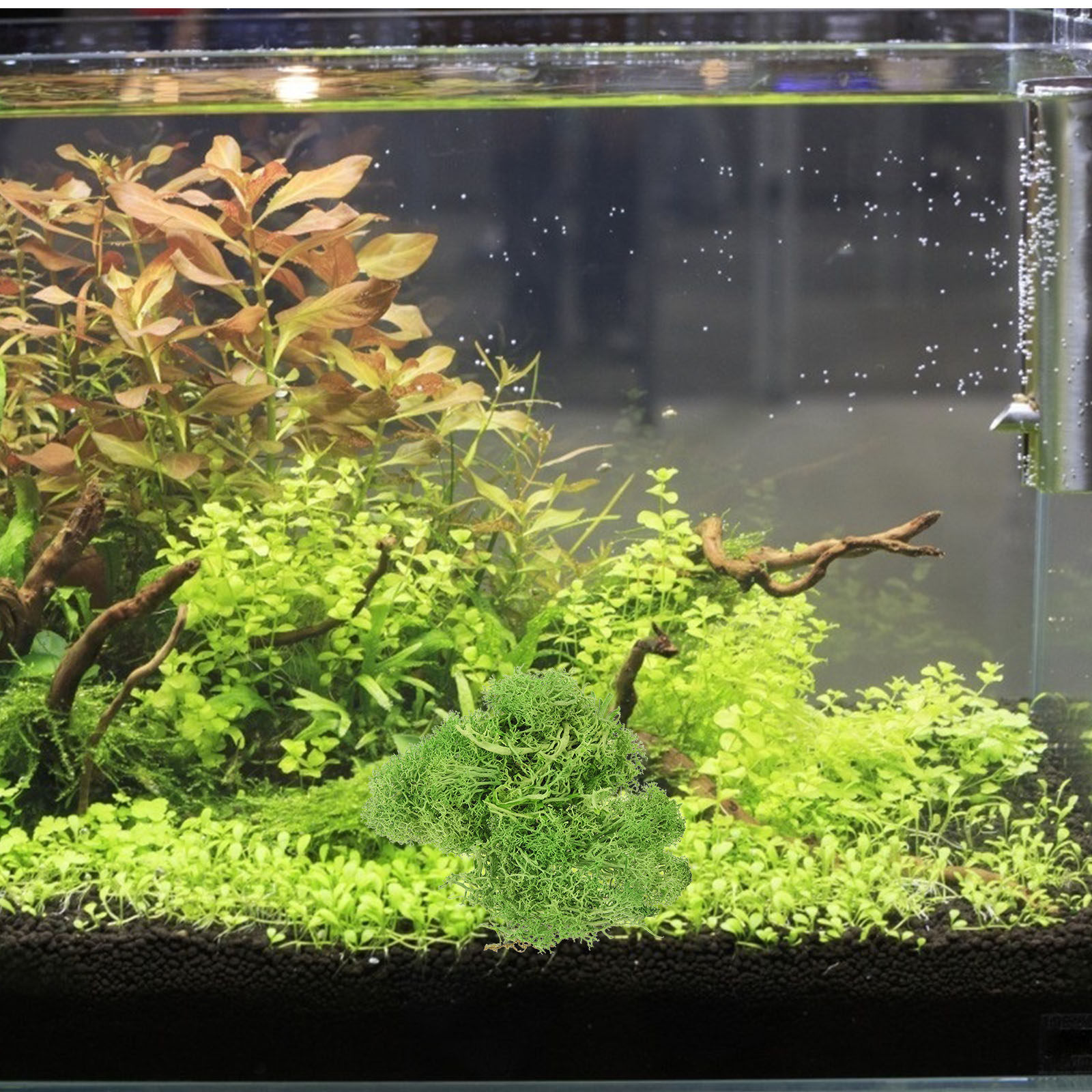 Sphagnum Moss Dry - Bruin Sphagnum Landschap Kunstmos Buiten Kunstplanten
