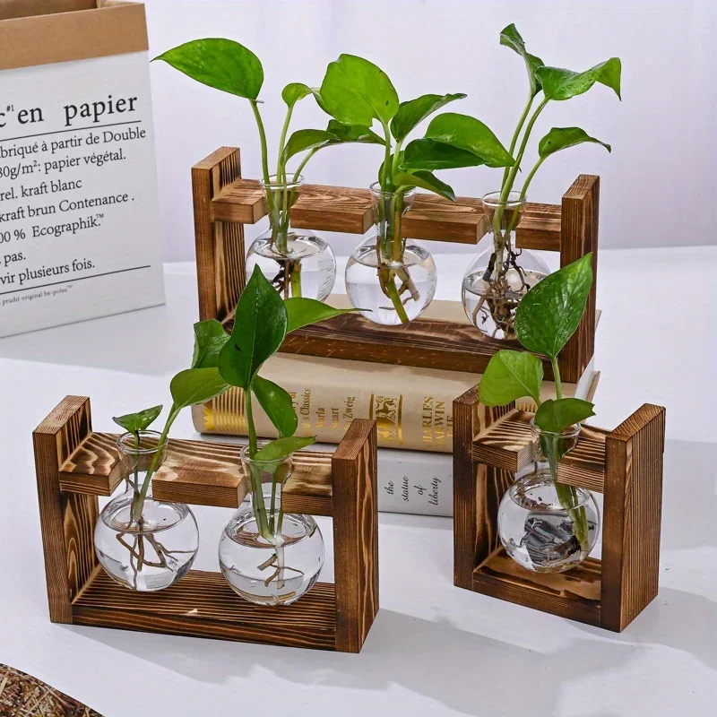 Propagation Station Vase - Tafelblad glazen plantenbak voortplantingsstation hydrocultuur plantenvaas