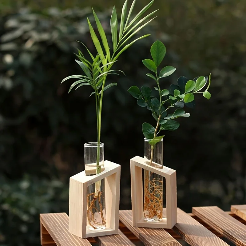 Propagation Station Vase - Reageerbuis Glazen Vaas Plant Voortplanting Station