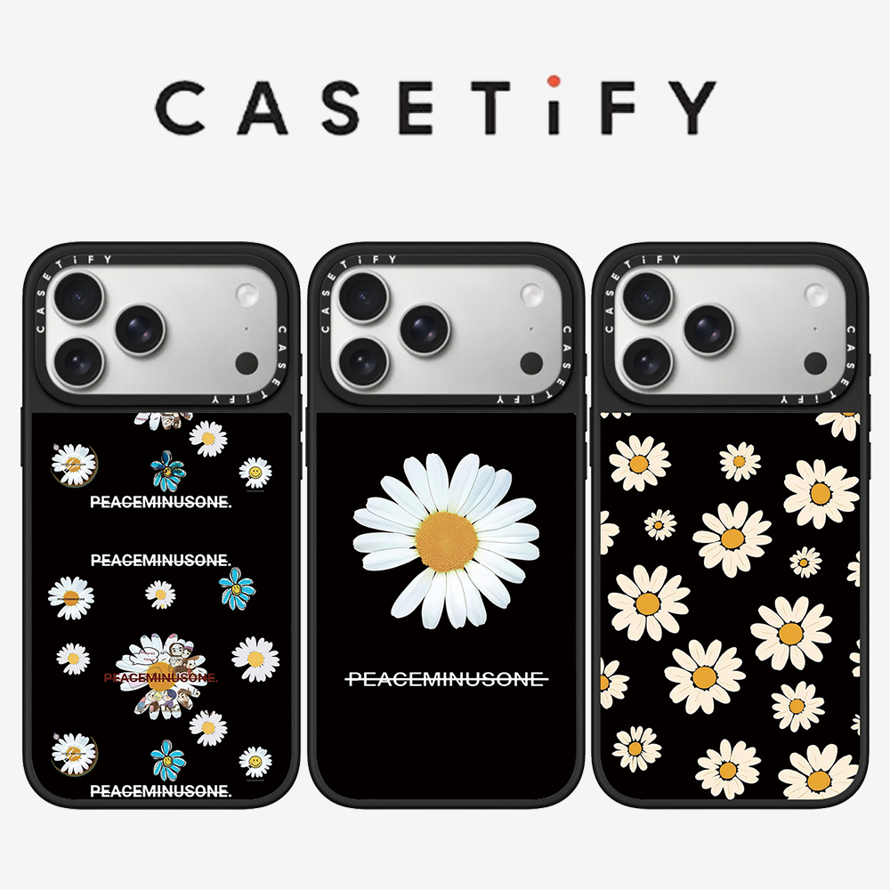 Peat Pellet Tray - CASETiFY PEACEMINUSONE Daisy Series Telefoonhoesje voor