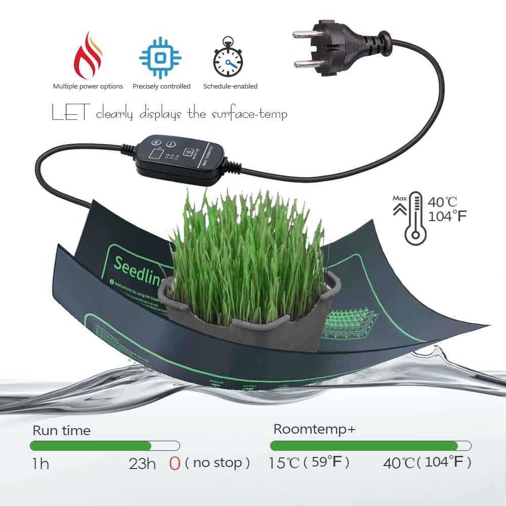 7-100W Planten Verwarmingskuss - Heat Mat Seedling recensie en prijs