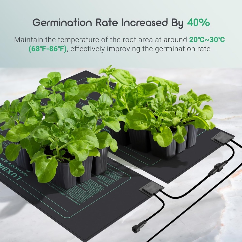 4-pack zaailing-warmtemat met  - Heat Mat Seedling recensie en prijs