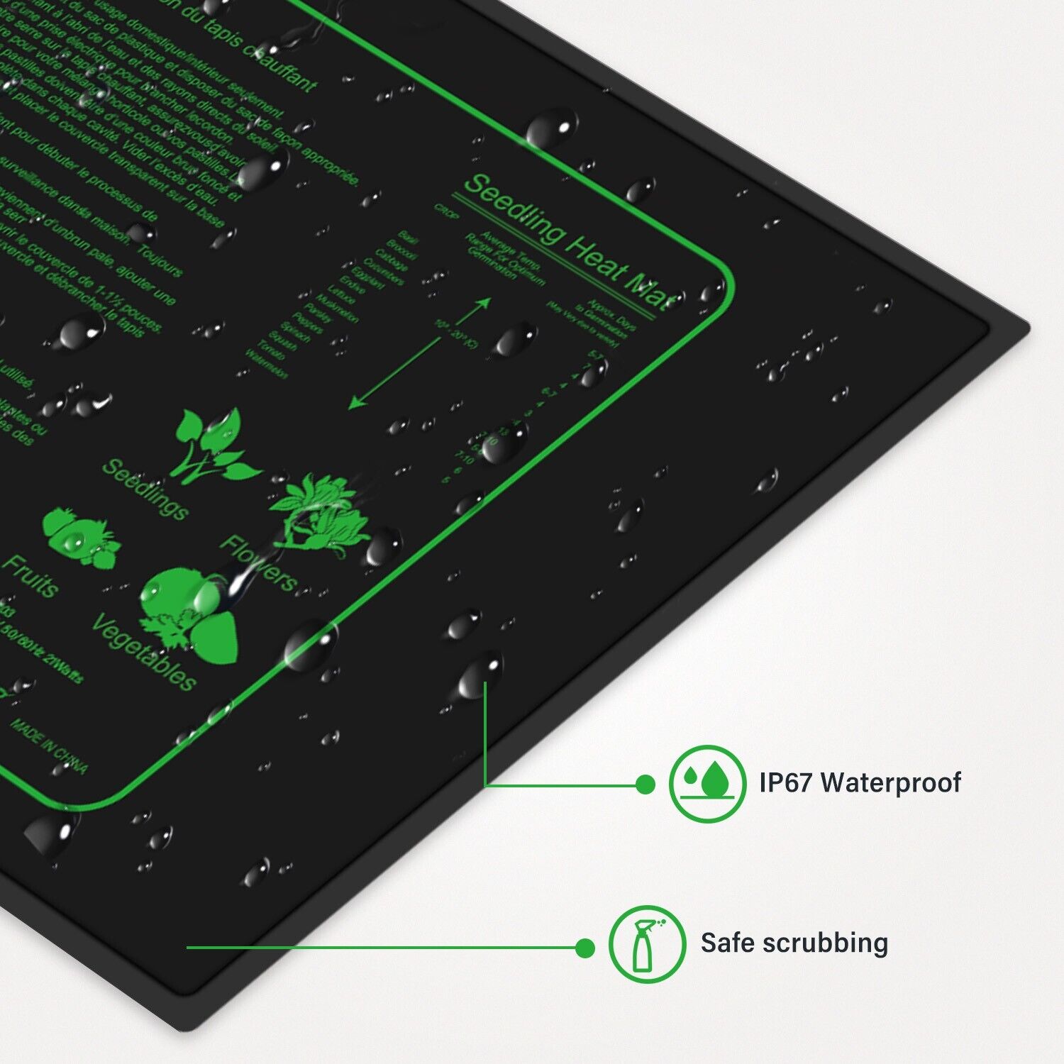 LERWAY 21W Zaailing Verwarming - Heat Mat Seedling recensie en prijs