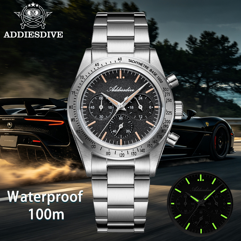 ADDIESDIVE 0S20 Chronograaf Qu - Plastic Dome Clear recensie en prijs
