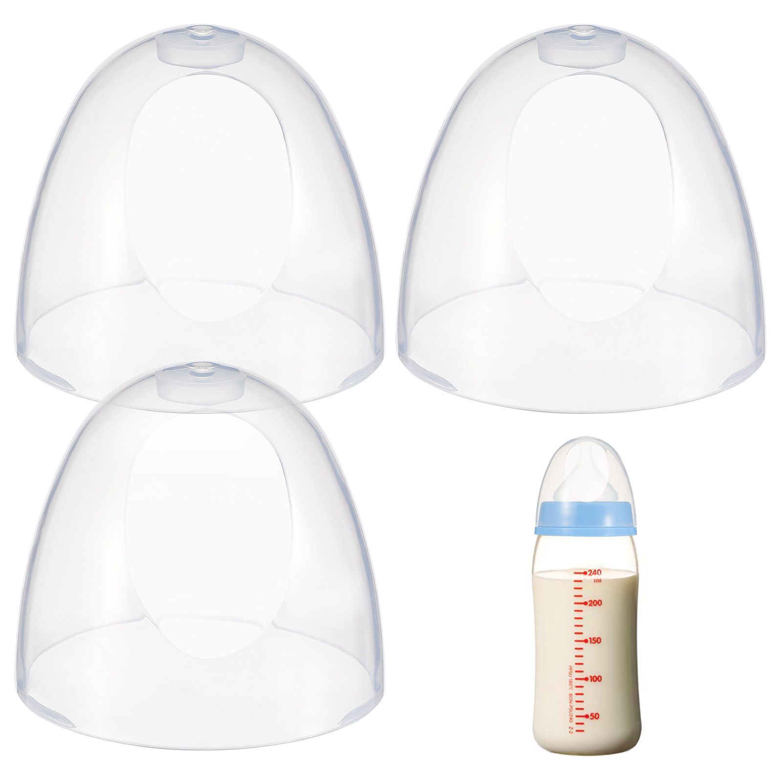 Vervangende plastic babyflesdo - Plastic Dome Clear recensie en prijs