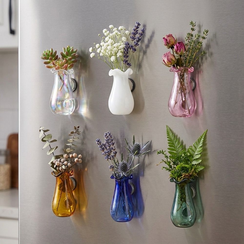 6 stuks DIY 3D mini vaas magne - Propagation Station Vase recensie en prijs